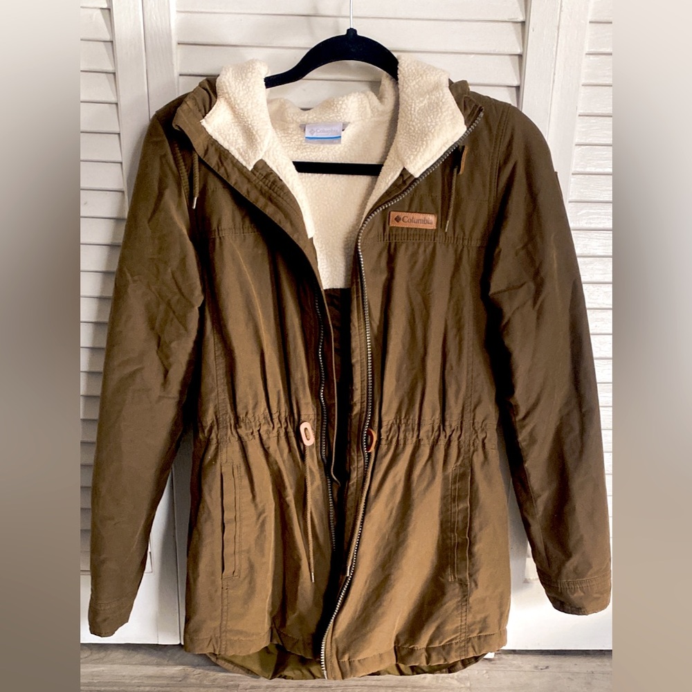 Columbia Olive Chatfield Hill Winter Jacket